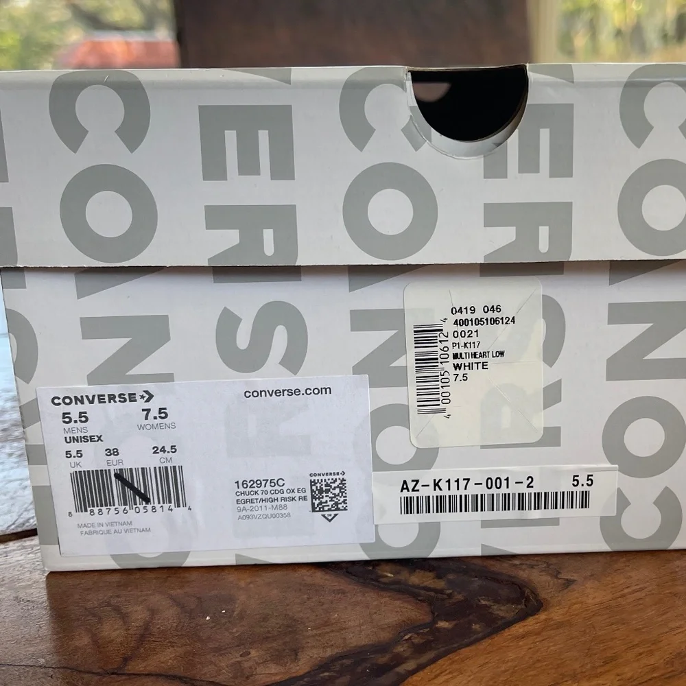 Comme des Garçons Chuck 70 Low Converse